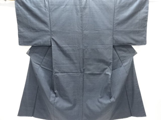JAPANESE KIMONO / UNUSED DORO OSHIMA TSUMUGI FOR MEN 